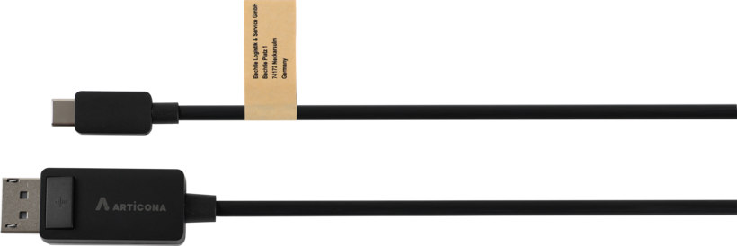 Cable USB tipo C m. - DisplayPort m. 2 m