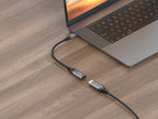 Equip 133492 adaptador de cable de vídeo 0,15 m USB Tipo C Negro, Gris (4)