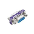 Hama Adapter/Gender Changer, 9-pin D Female Jack - 9-pin D Female Jack 9 pin