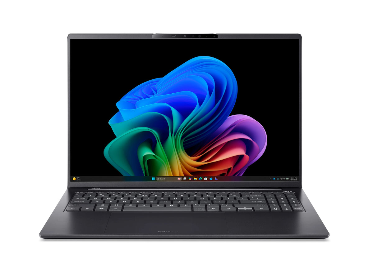 Acer Swift Go 16 AI SFG16-I71-77NZ Copilot+ PC Intel Core Ultra 7 355 Portátil 40,6 cm (16") WUXGA 16 GB LPDDR5x-SDRAM 512 GB SSD Wi-Fi 7 (802.11be) Windows 11 Home Gris QWERTZ Alemán (3)