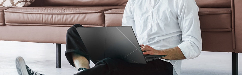 ASUS Zenbook 14 OLED UM3406GA-QD030W Copilot+ PC AMD Ryzen AI 7 445 Portátil 35,6 cm (14") WUXGA 32 GB LPDDR5x-SDRAM 1 TB SSD Wi-Fi 6E (802.11ax) Windows 11 Home Negro QWERTZ Alemán (6)