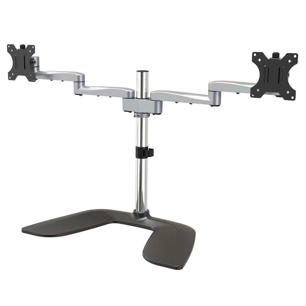 StarTech.com ARMDUALSS soporte para monitor 81,3 cm (32") Negro, Plata