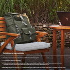 HP 15.6 Modular Laptop Backpack 39,6 cm (15.6") Verde, Gris (7)