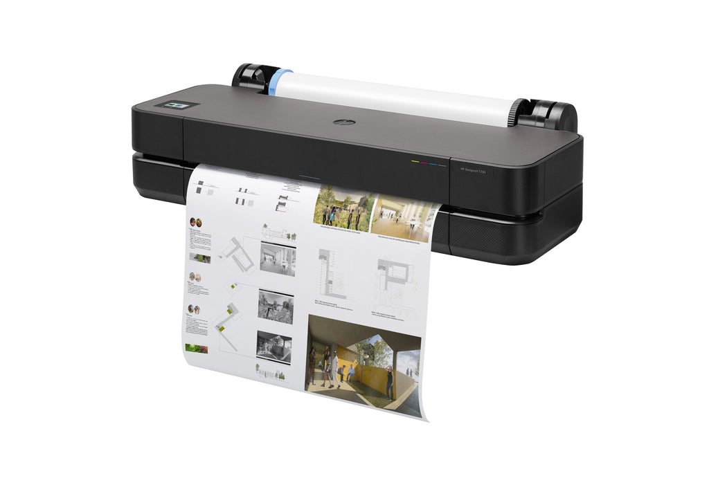 HP Designjet T230 24-in Printer impresora de gran formato Wifi Inyección de tinta térmica Color 2400 x 1200 DPI 610 x 1897 mm Ethernet (3)