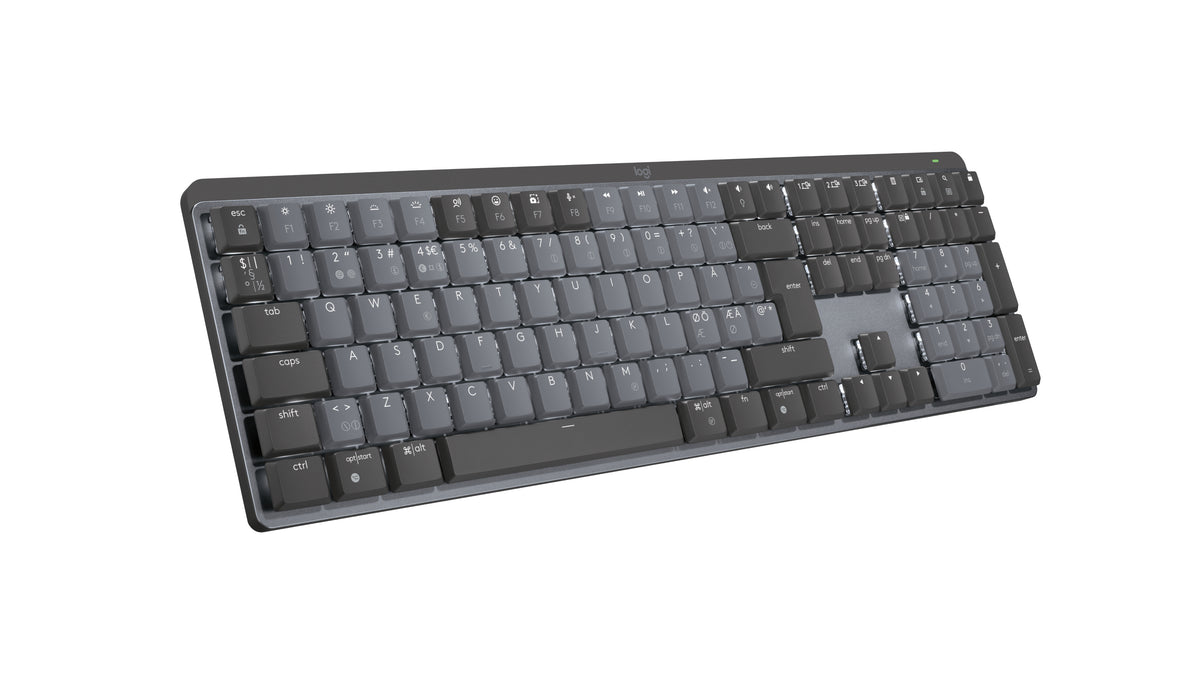Logitech 920-010753 teclado Oficina RF Wireless + Bluetooth QWERTY Nórdico Grafito (8)