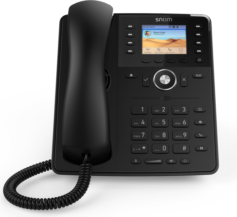 Teléfono fijo Snom D717 IP negro 4397 (5)