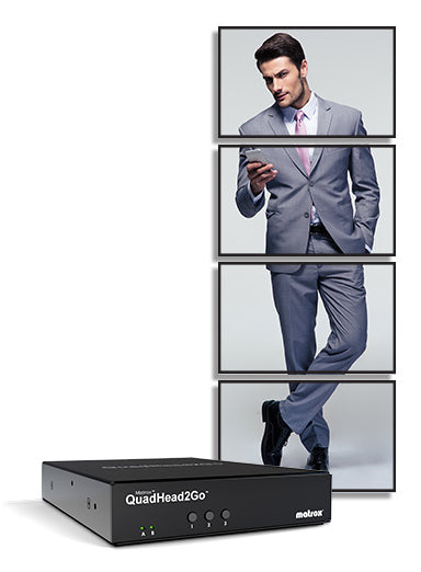 Matrox Q2G-H4K2 procesador de pared de vídeo Negro (4)
