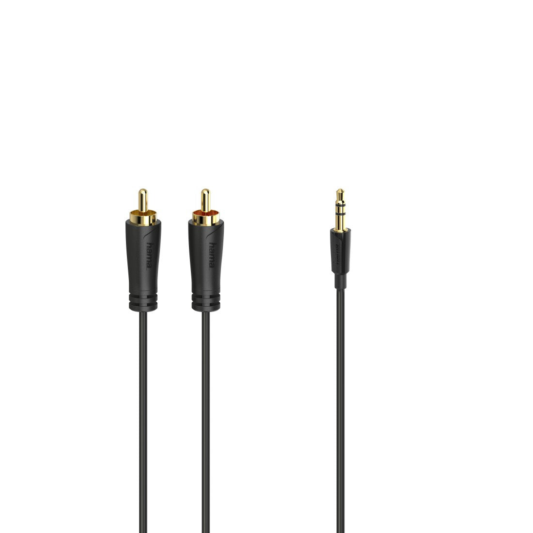 Hama 00205260 cable de audio 1,5 m 3,5mm 2 x RCA Negro