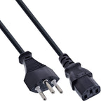 InLine 4043718015719 Negro 1,8 m SEV 1011 C13 acoplador (2)