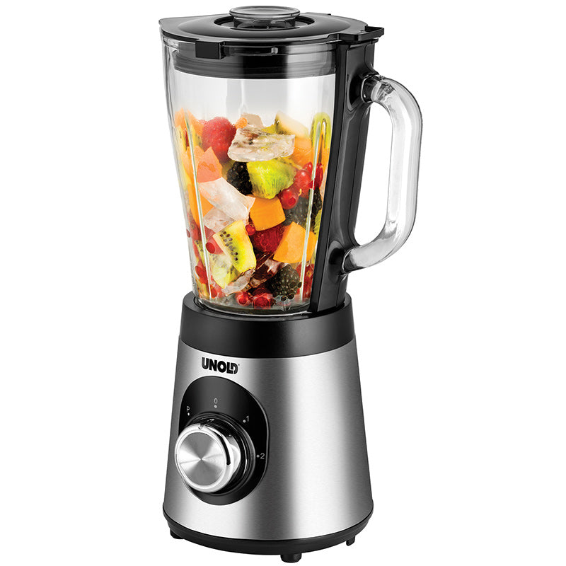 Unold Edel 1,5 L Batidora de vaso 500 W Negro, Acero inoxidable, Transparente (2)