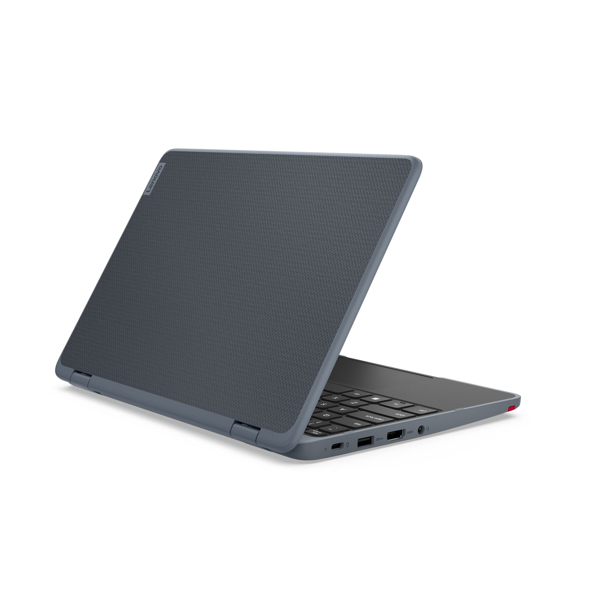 Lenovo 300w 2-in-1 Gen 5 Intel® N N150 Híbrido (2-en-1) 29,5 cm (11.6") Pantalla táctil HD 8 GB LPDDR5-SDRAM 128 GB UFS Wi-Fi 6E (802.11ax) Windows 11 Pro Gris Inglés (6)