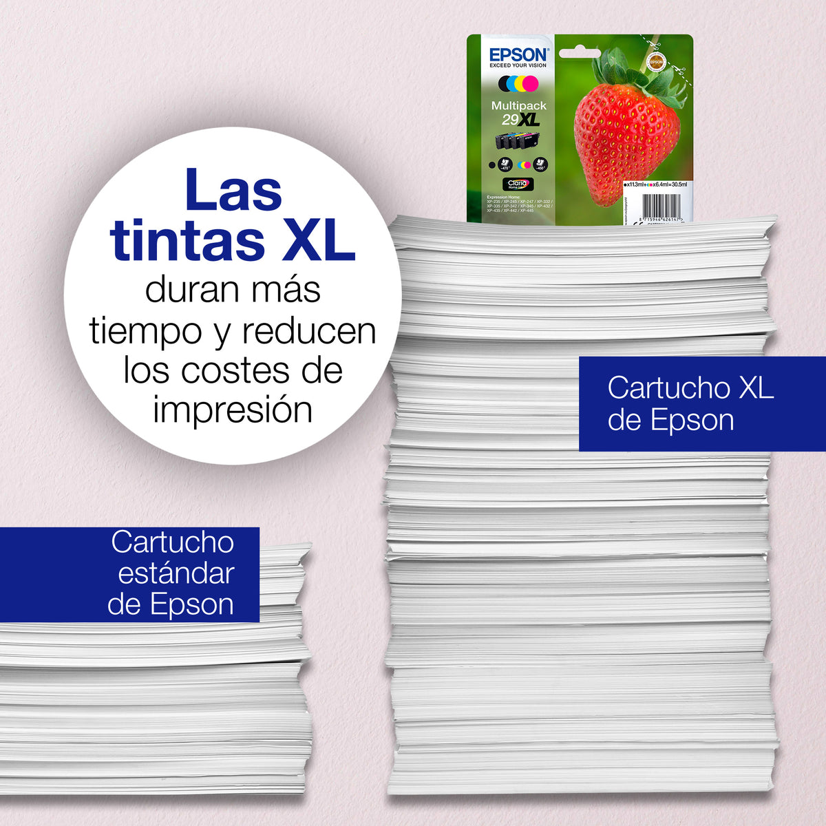 Epson Strawberry C13T29914022 cartucho de tinta 1 pieza(s) Original High (L) Yield Negro (5)