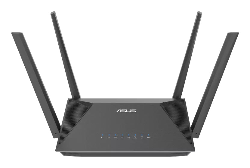 ASUS RT-AX52 AX1800 AiMesh router inalámbrico Gigabit Ethernet Doble banda (2,4 GHz / 5 GHz) Negro (3)