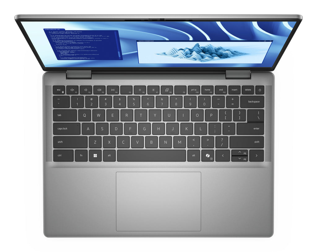 DELL Latitude 7455 Copilot+ PC Snapdragon X1E-80-100 Portátil 35,6 cm (14") Pantalla táctil Quad HD+ 32 GB LPDDR5x-SDRAM 1 TB SSD Wi-Fi 7 (802.11be) Windows 11 Pro Gris Checa, Eslovaco (5)