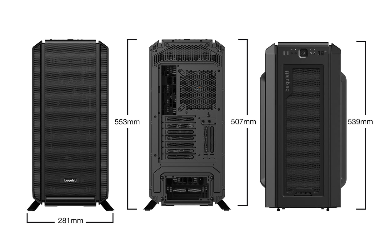 be quiet! Silent Base 802 Black Midi Tower Negro (2)