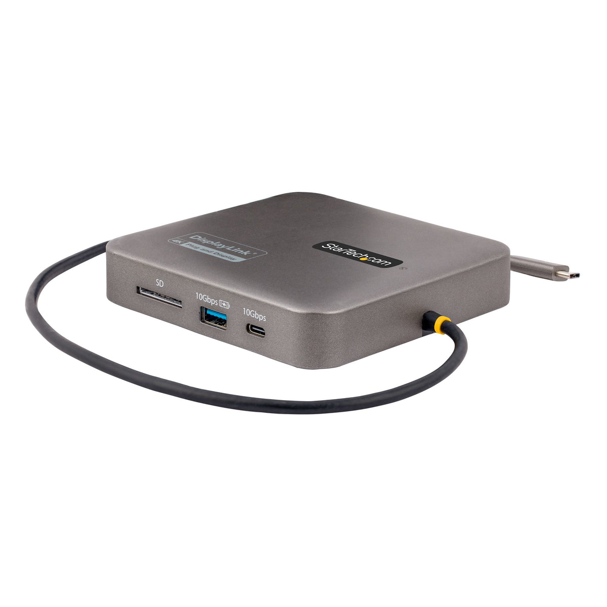 StarTech.com 102B-USBC-MULTIPORT base para portátil y replicador de puertos Alámbrico USB 3.2 Gen 2 (3.1 Gen 2) Type-C Gris
