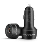 Axagon PWC-PQ48 cargador de dispositivo móvil Universal Negro Encendedor de cigarrillos Carga rápida Auto
