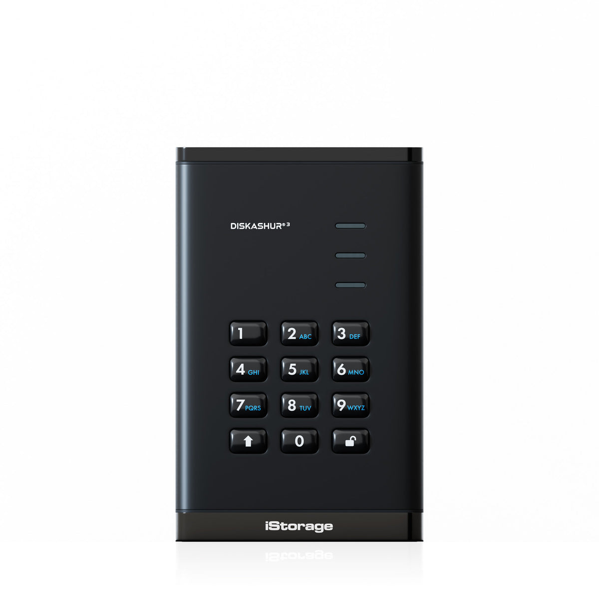 iStorage diskAshur3 SSD 4 TB USB Type-A / USB Type-C 3.2 Gen 1 (3.1 Gen 1) Negro