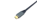 Equip 133417 adaptador de cable de vídeo 3 m USB Tipo C HDMI tipo A (Estándar) Gris, Negro (4)
