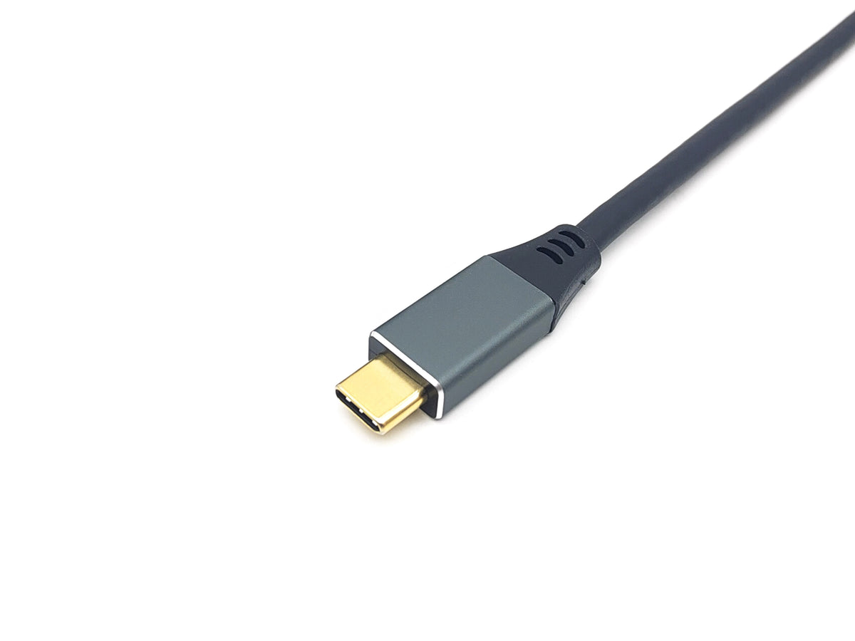 Equip 133417 adaptador de cable de vídeo 3 m USB Tipo C HDMI tipo A (Estándar) Gris, Negro (4)