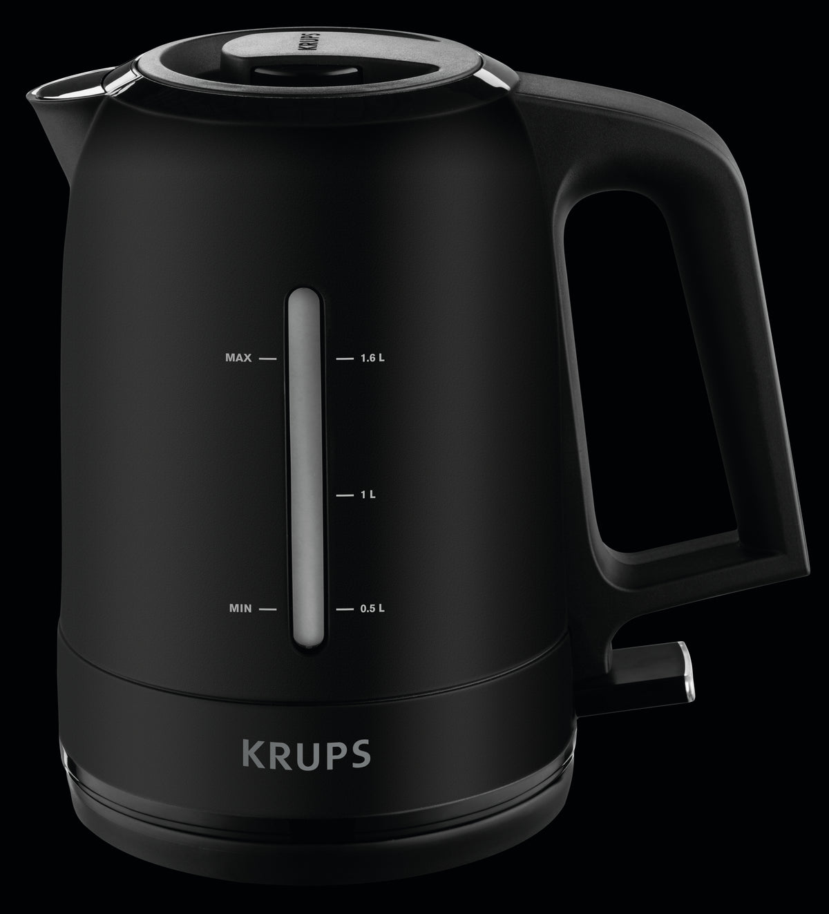 Krups BW2448 tetera eléctrica 1,6 L Negro