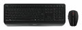 CHERRY JD-7000FR-2 teclado Ratón incluido Hogar / Oficina RF inalámbrico AZERTY Francés Negro