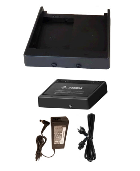 Cargador de batería Zebra 450150 para L10 con adaptador (2)