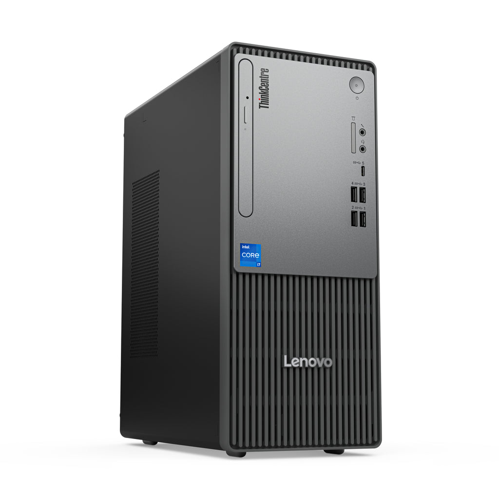 Lenovo ThinkCentre neo 50t Gen 5 Intel® Core™ i3 i3-14100 8 GB DDR5-SDRAM 512 GB SSD Windows 11 Pro Torre PC Negro, Gris (4)