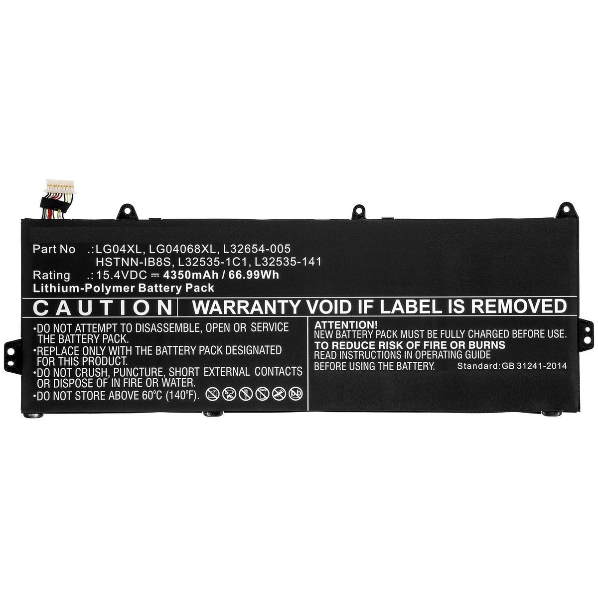 CoreParts MBXHP-BA0243 refacción para laptop Batería (2)