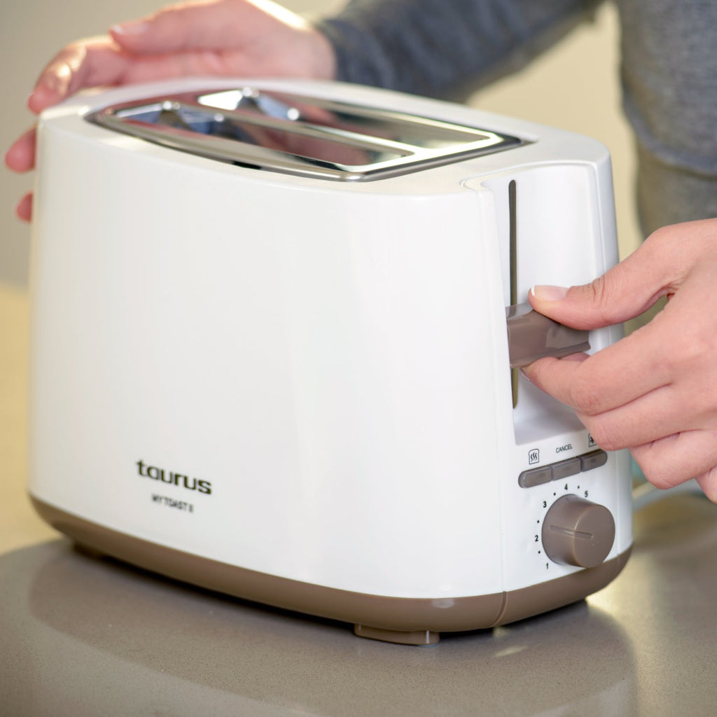 Taurus Mytoast II 7, 2 rebanadas, 750 W blanco