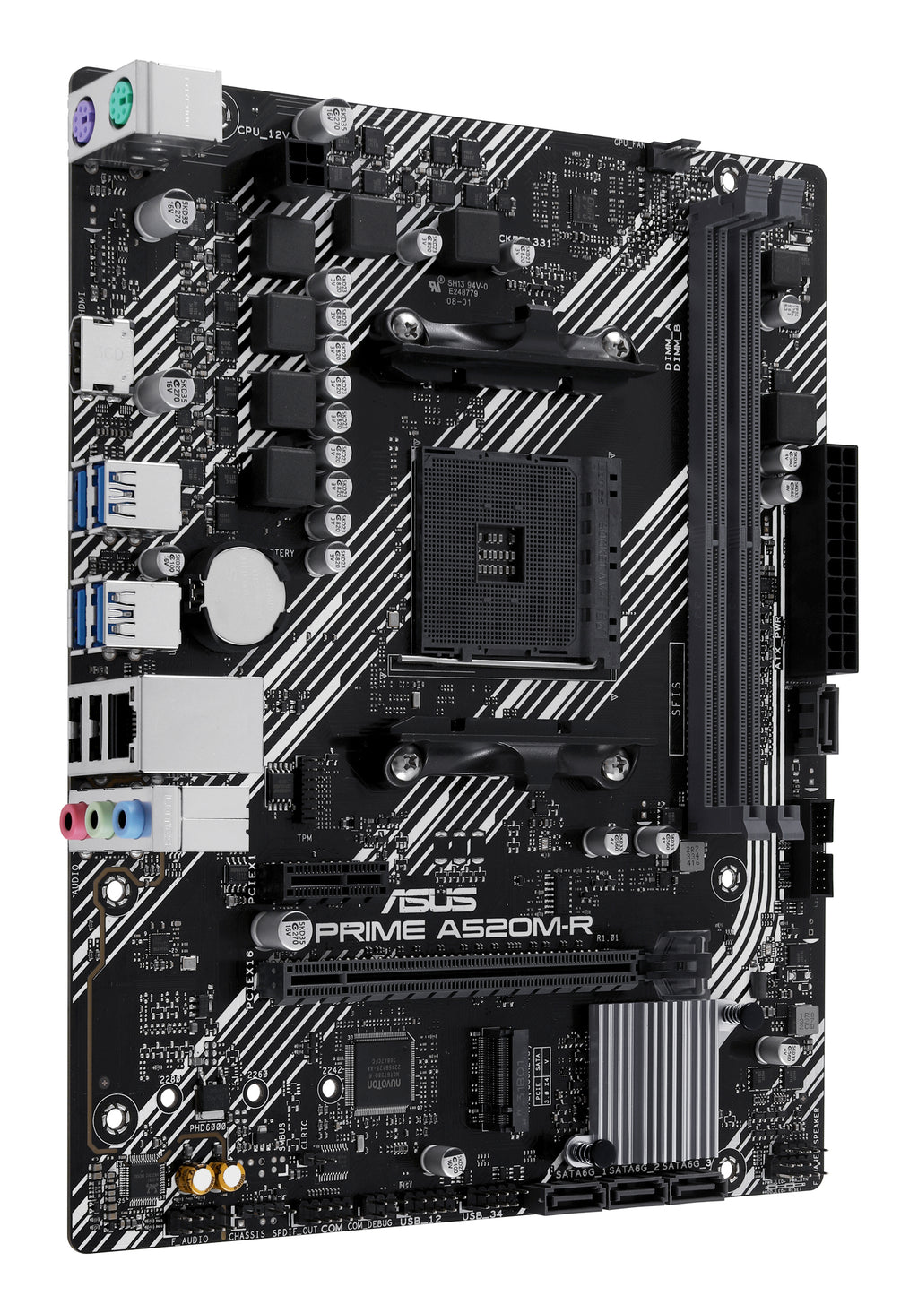 ASUS PRIME A520M-R AMD A520 Zócalo AM4 micro ATX (4)
