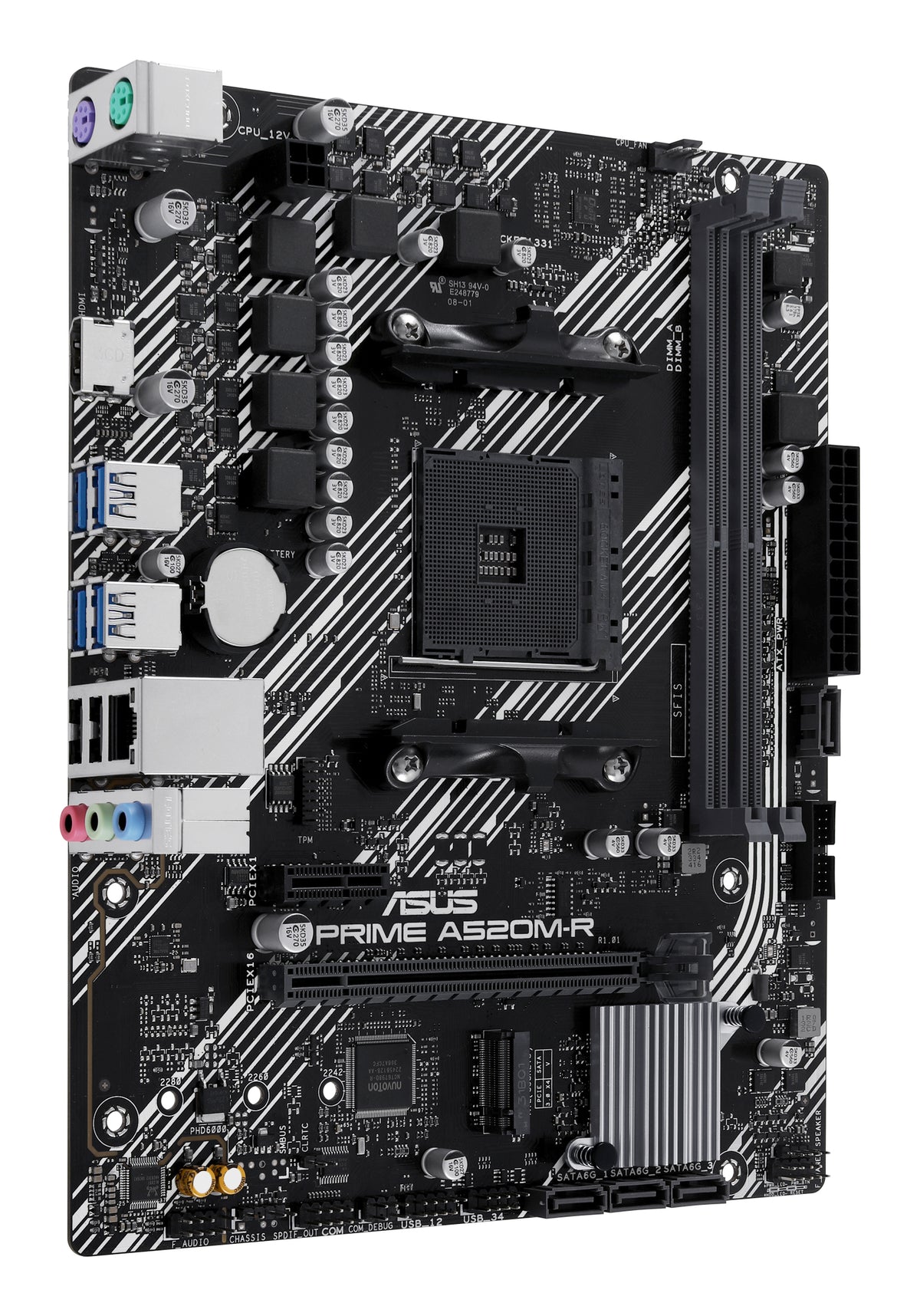 ASUS PRIME A520M-R AMD A520 Zócalo AM4 micro ATX (4)