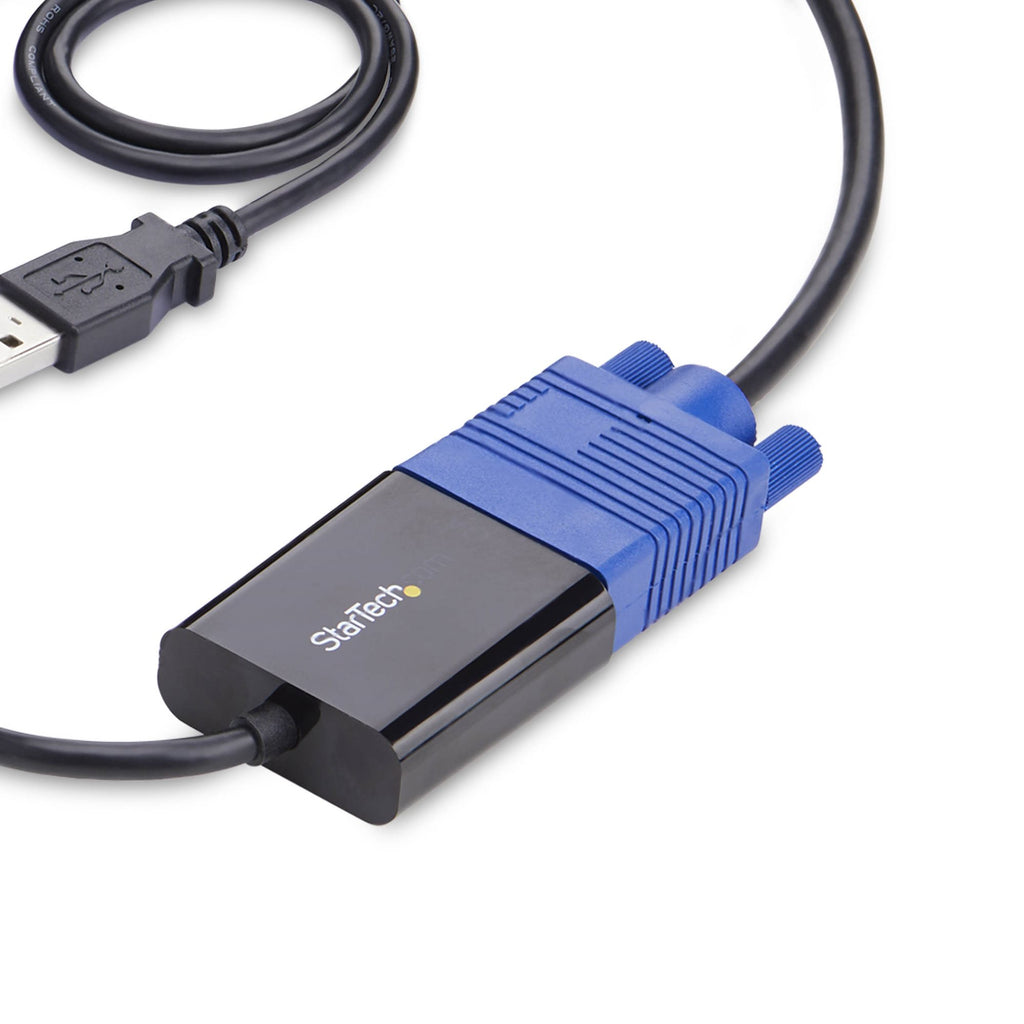 StarTech.com NOTECONS02-VGA-MDP interruptor KVM Negro (2)