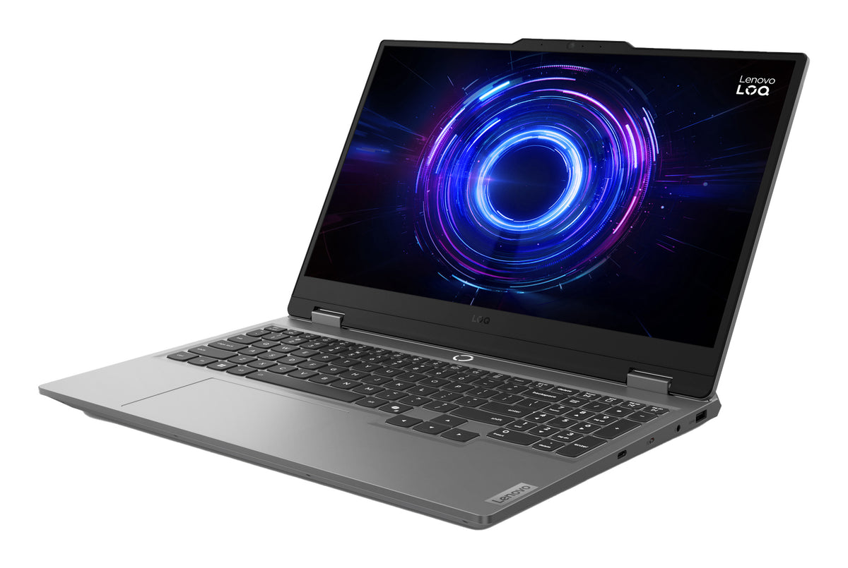 Lenovo LOQ 15IRX10 Intel® Core™ i7 i7-13650HX Portátil 39,6 cm (15.6") Full HD 16 GB DDR5-SDRAM 1 TB SSD NVIDIA GeForce RTX 5070 Wi-Fi 6 (802.11ax) Windows 11 Home Gris Alemán (3)