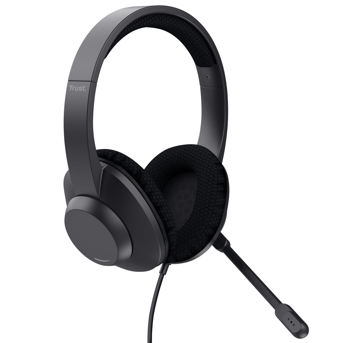 Trust Ayda Max Auriculares Alámbrico Diadema Llamadas/Música USB Type-C / USB Type-A Negro (3)