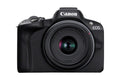 Canon EOS R50, Black + RF-S 18-45mm F4.5-6.3 IS STM Kit MILC 24,2 MP CMOS 6000 x 4000 Pixeles Negro