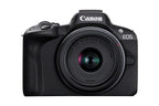 Canon EOS R50, Black + RF-S 18-45mm F4.5-6.3 IS STM Kit MILC 24,2 MP CMOS 6000 x 4000 Pixeles Negro