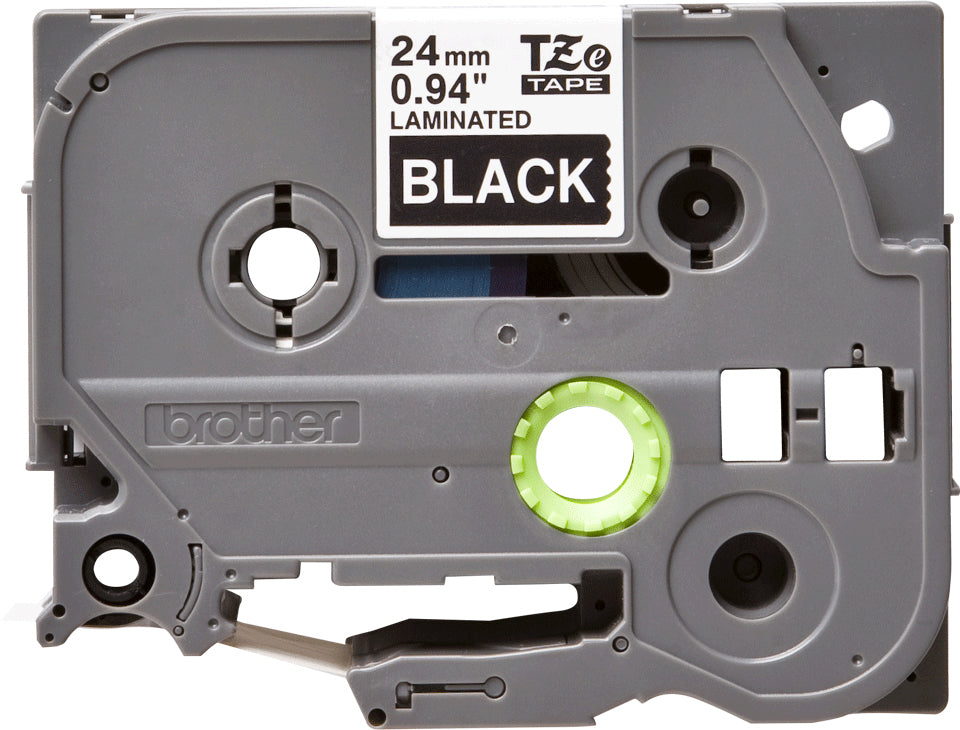 Brother TZE-355 cinta para impresora de etiquetas Blanco sobre negro (4)