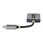 StarTech.com USBC-AUDIO-SPLITTER divisor de audio Gris