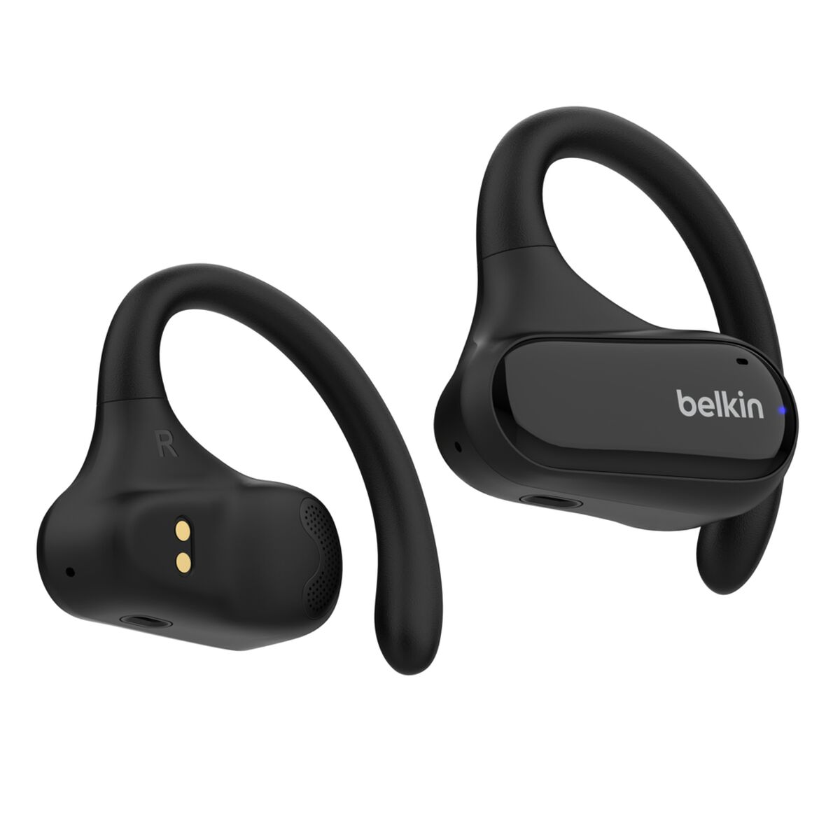 Auriculares inalámbricos con micro - oreja abierta - montaje encima de la oreja - Bluetooth - negro