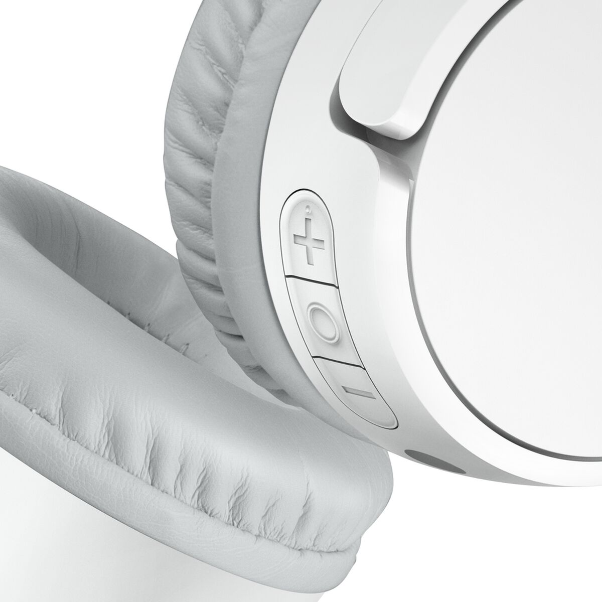 Auriculares con diadema con micro - en oreja - Bluetooth - inalámbrico, cableado - conector de 3,5 mm - blanco
