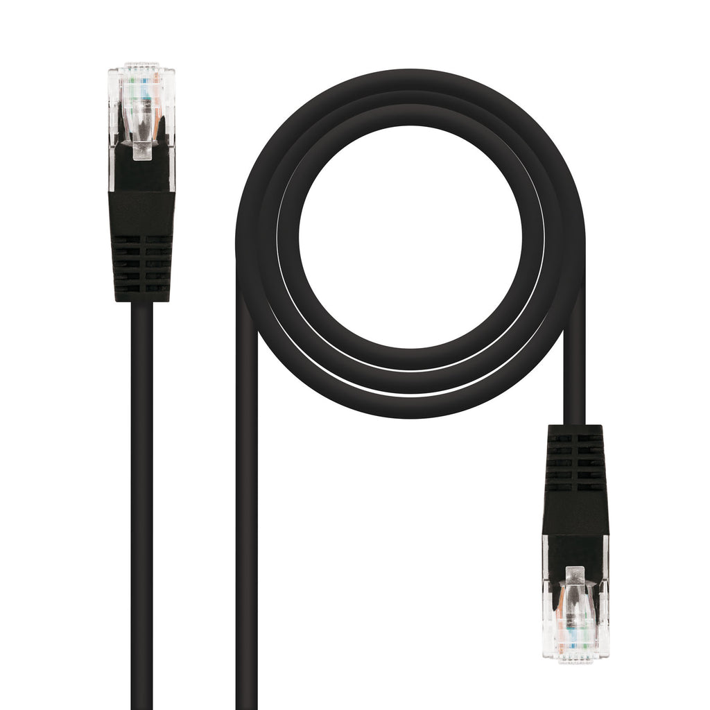 Nanocable 10.20.0400-BK cable de red Negro 0,5 m Cat6e U/UTP (UTP) (2)