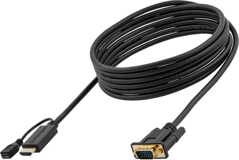 Startech HD2VGAMM6 - Adaptador 1920x1200 1080p, Cable adaptador, HDMI (5)