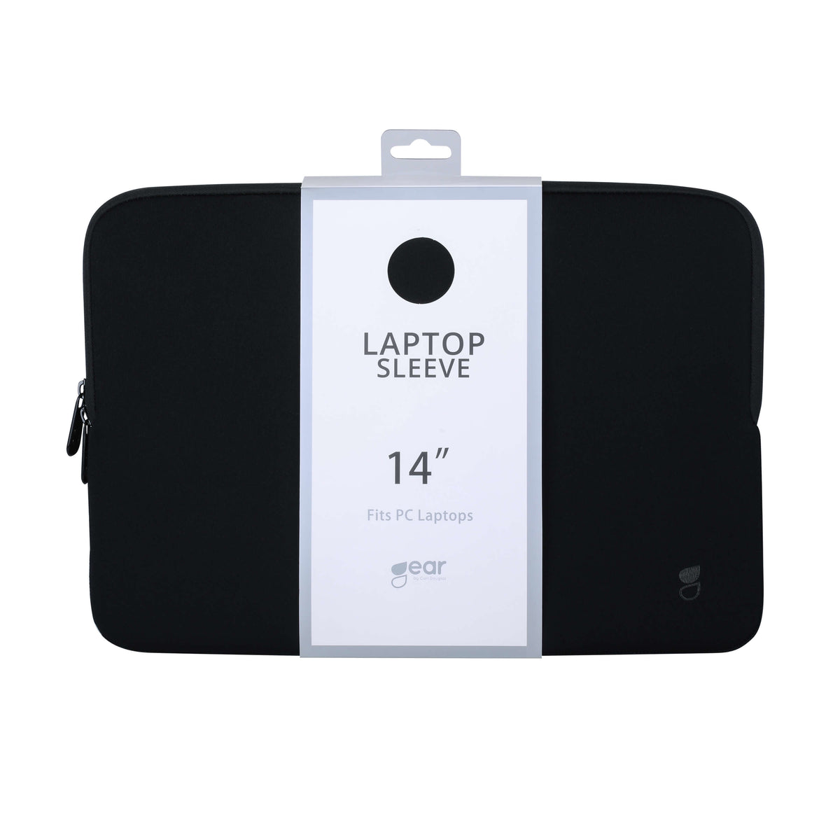 Gear 655101 maletines para portátil 14" Funda Negro
