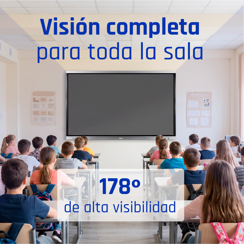 iggual Orchid 75" Panel plano interactivo 190,5 cm (75") LED Wifi 400 cd / m² 4K Ultra HD Negro Pantalla táctil Procesador incorporado Android (7)