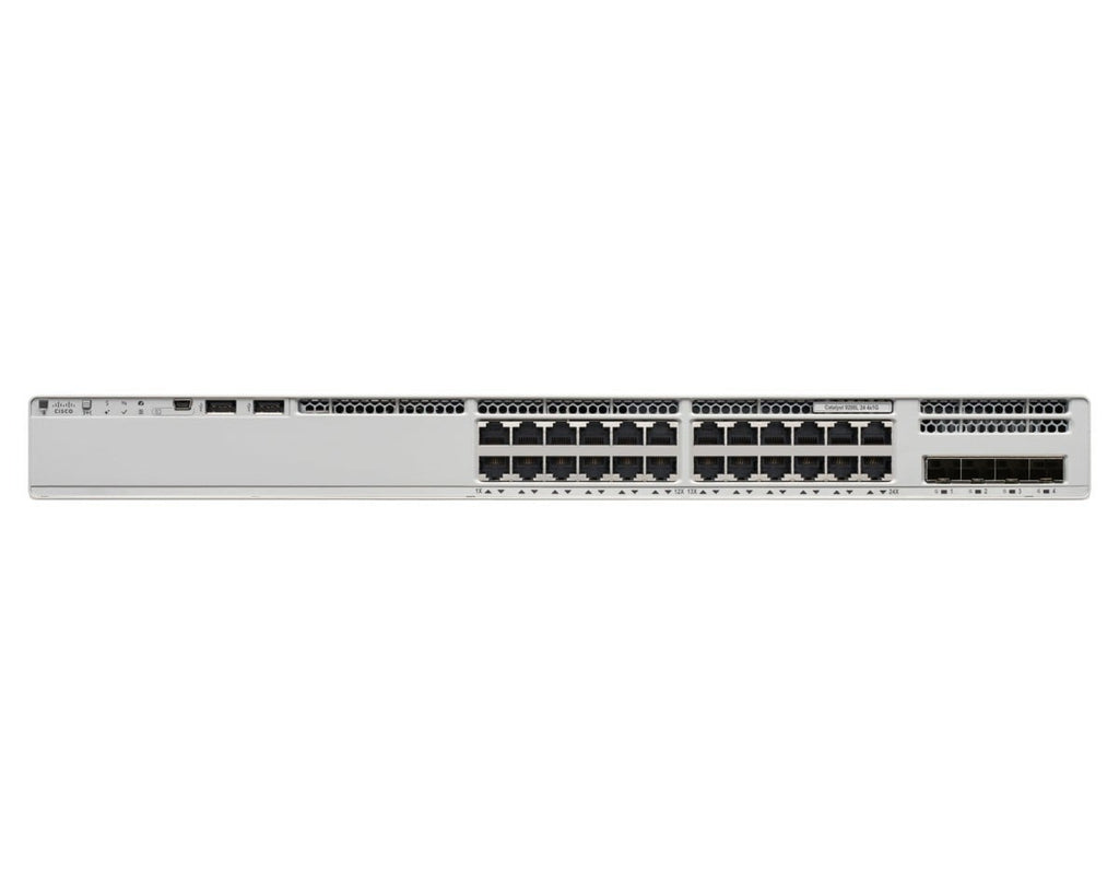 Cisco Catalyst C9200 Géré L3 Gigabit Ethernet (10/100/1000) Connexion Ethernet, supportant l'alimentation via ce port (PoE) Gris