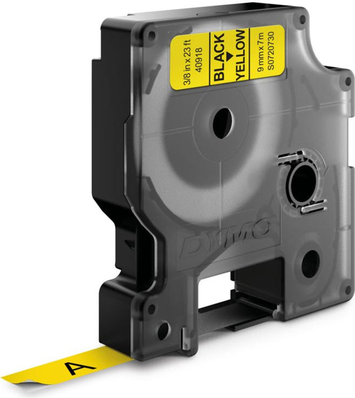 Dymo Cinta D1 amarillo/negro 9 mm (2)