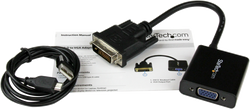 Startech DVI2VGAE - Cable, 1080p, 1920x1200, Adaptador de vídeo, DVI-D (3)