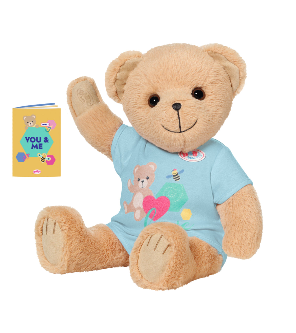 ZAPF Creation BABY born oso azul, cud