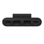Barra de carga - 4 conectores de salida (2 USB-C, 2 x USB) - negro